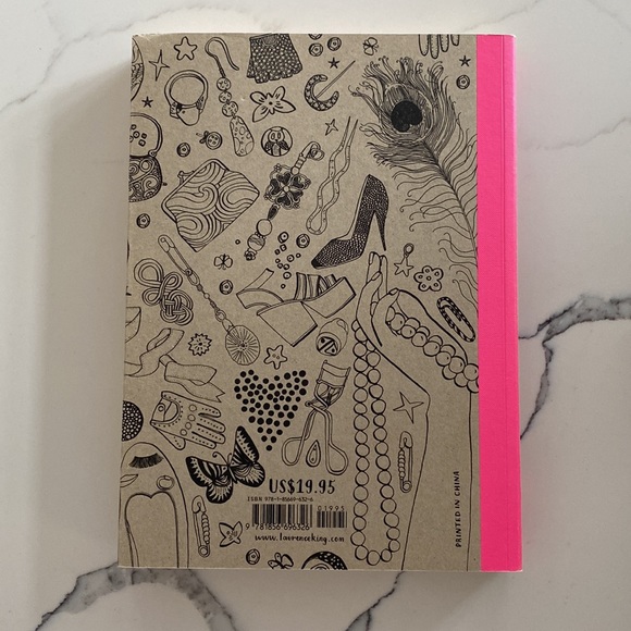 Set of 2 My Wonderful World of Fashion Adult Coloring Activity Books - Picture 3 of 7